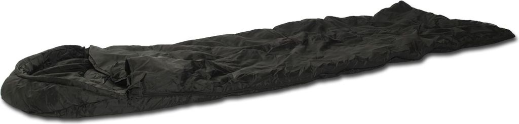 Steppdeckenschlafsack, schwarz Produktbild 