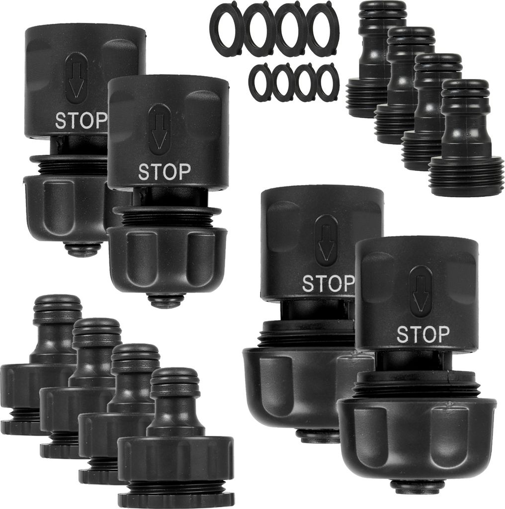 WALTER Schlauchadapter Set 20-TLG., kompatibel mit Allen Produktbild 