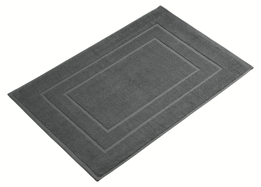 Badematte | 60 x 90 cm extra groß | 100 % Baumwolle | Produktbild 