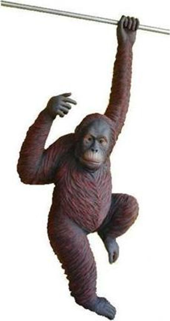 Garten Dekoration Zoo Affee Statue Figur Deko Statuen Skulptur Figuren 220cm