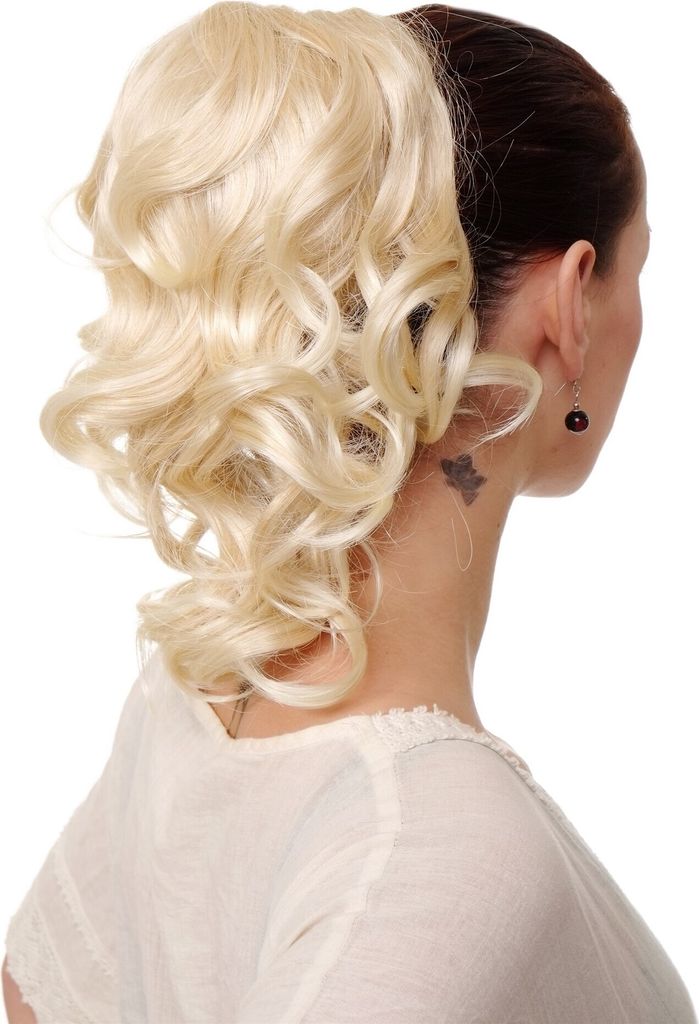 WIG ME UP Haarteil gewellt halblang 35 cm 1 Kamm + Gummizug Produktbild 