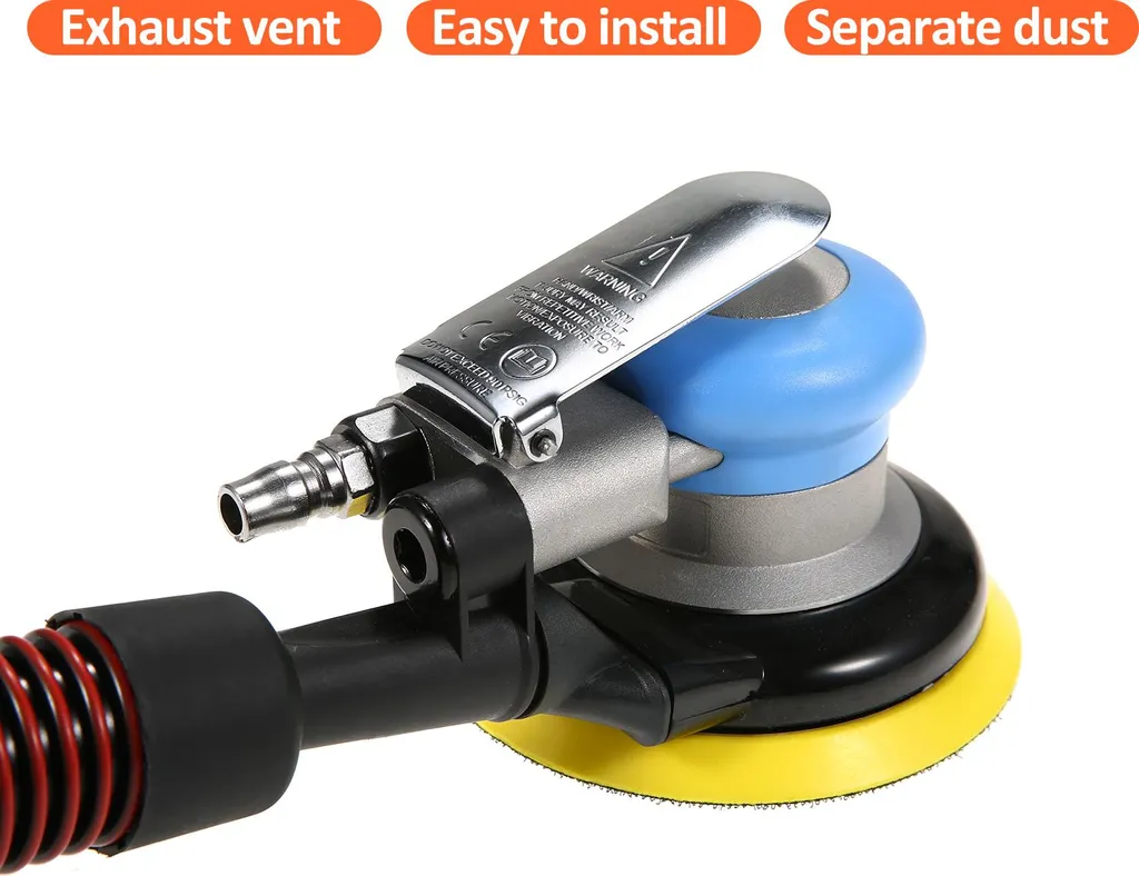 Meuleuse pneumatique 5'' 12000 tr/min ponceuse orbitale à air comprimé