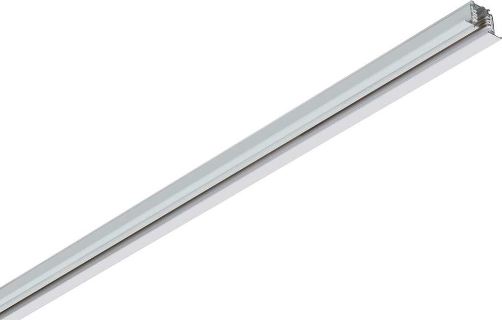 SLV BIG WHITE S-TRACK 3-Phasen-Montageschiene für Hochspannung, 2 m, weiß, DALI 1006514