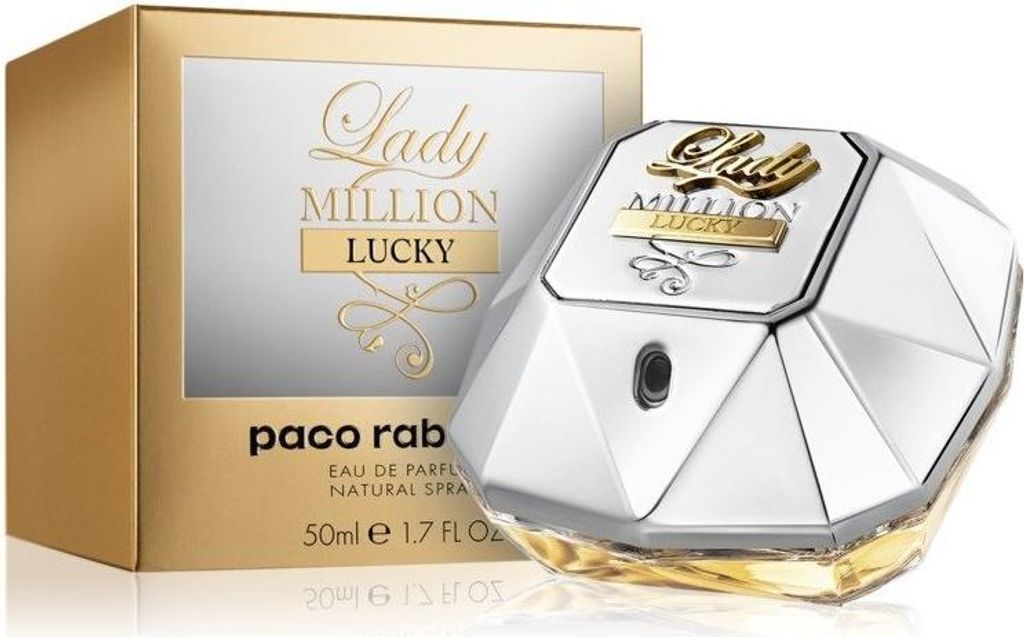 Rabanne Lady Million Lucky, Kobiety, 50 ml, Spray, ALCOHOL Zdjęcie produktu 