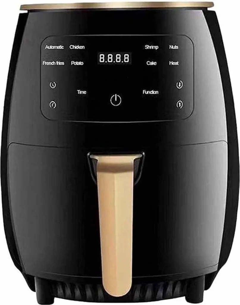 Friteuse à air chaud 4,5L : fini les odeurs et le gras - Tactile Noir