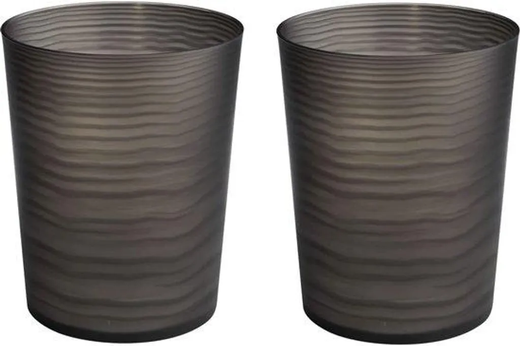 Mini poubelle de table noire Badkimmer, accessoire de luxe pour lavabos