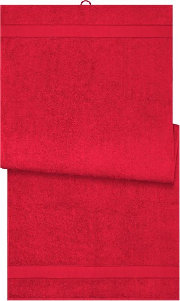 Bath Sheet Badetuch im modischen Design red, Gr. one size