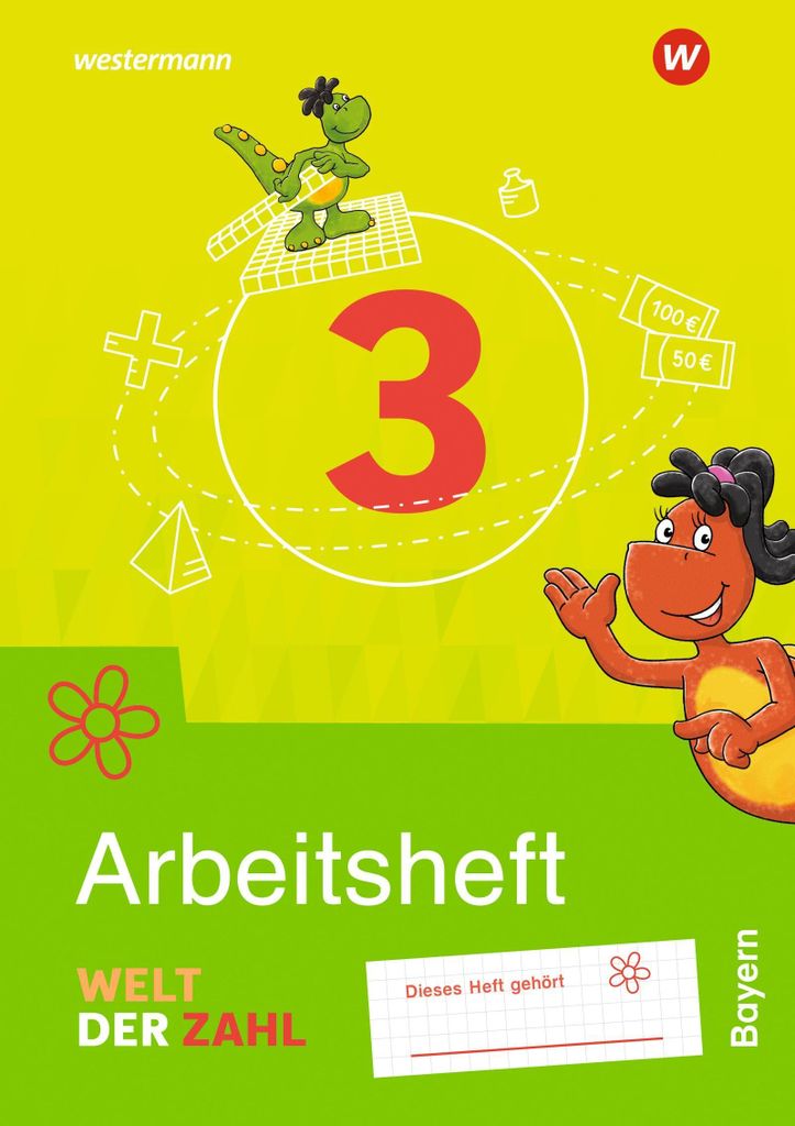 Welt der Zahl 3. Arbeitsheft. Für Bayern Obrázek produktu 
