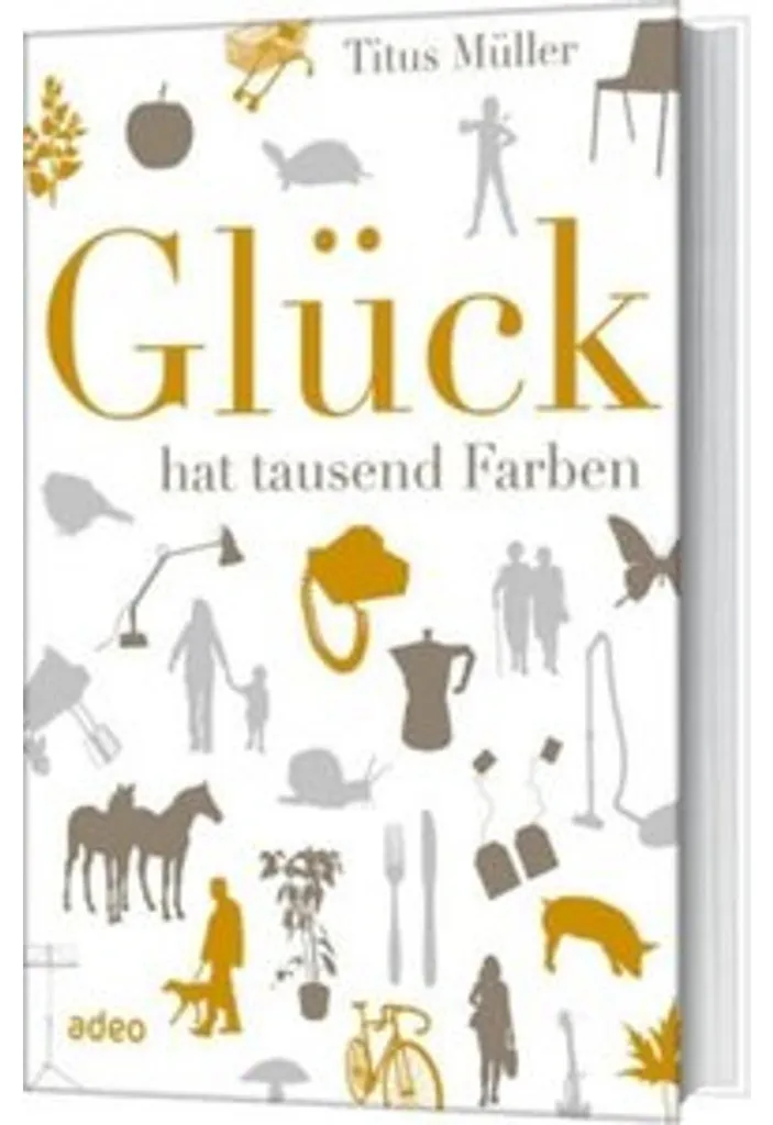 Glück hat tausend Farben livre de dessin avec papier premium 160g blanc
