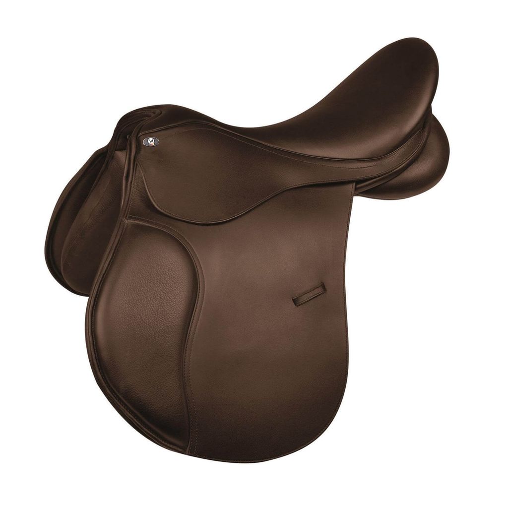 Waldhausen Vielseitigkeitssattel Comfort, Leder Braun 17,5"/44 cm