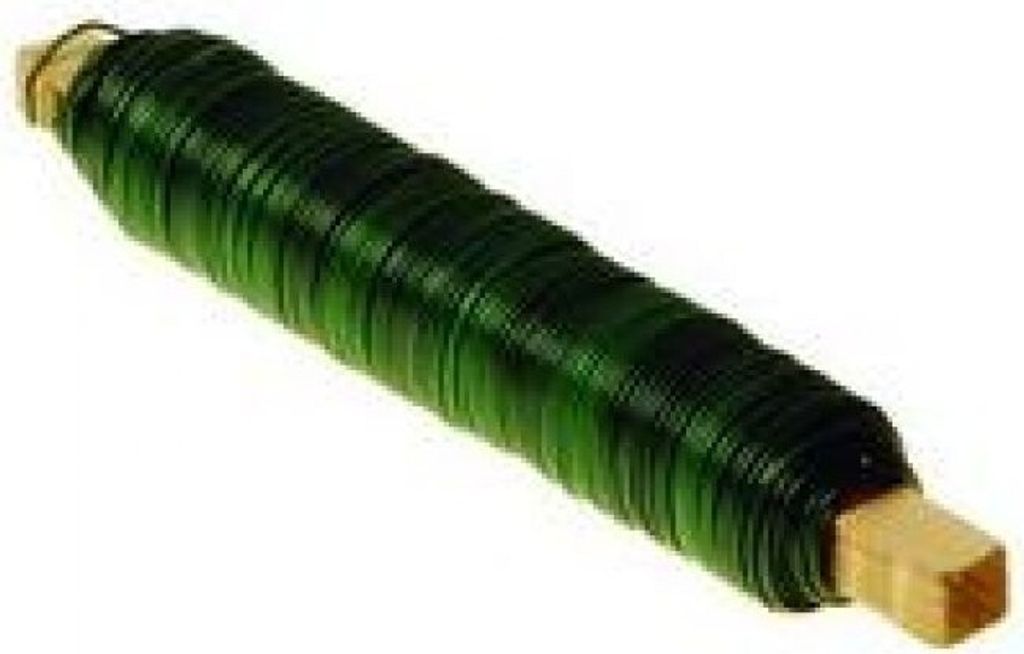LEVIOR - Bindedraht 0.65 (0.55) mm x 30M grün PVC