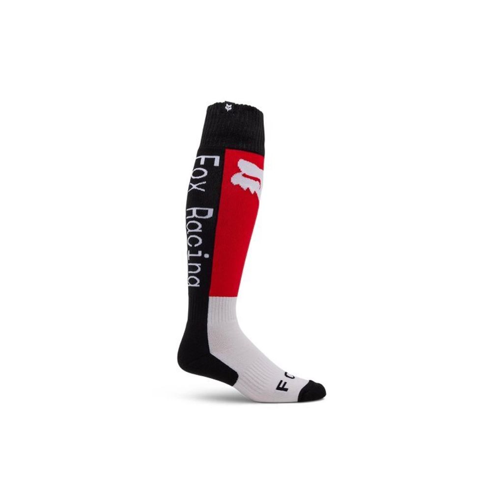 FOX 180 Lean Motocross Socken, rot/weiß, S