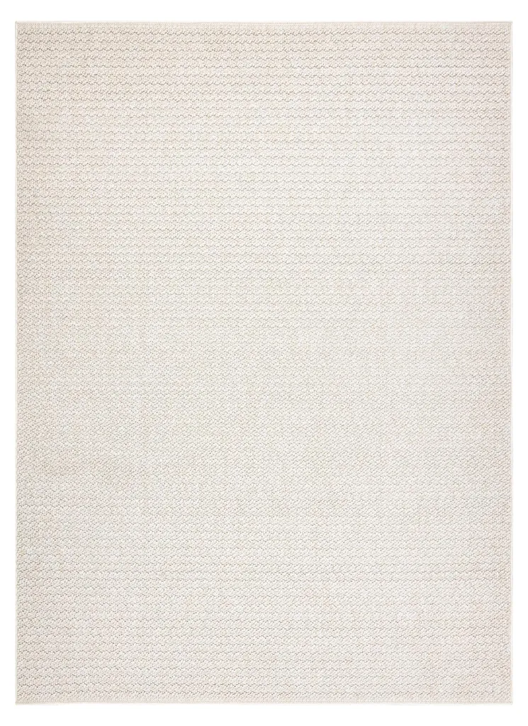 Moquette structurée JERSEY 19236 crème bouclée - Tapis 80x150 résistant