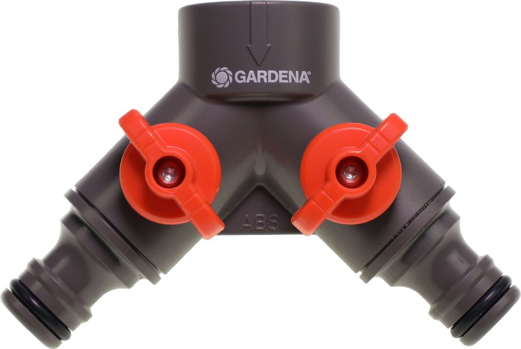 GARDENA Wasserverteiler für Gartenschlauch 2-Wege Produktbild 10