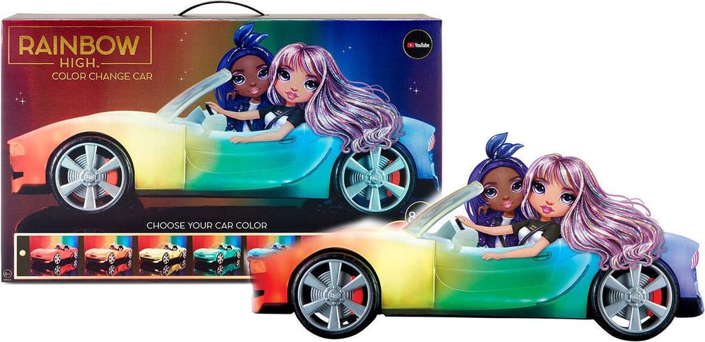 MGA Rainbow High Regenbogen Auto Produktbild 
