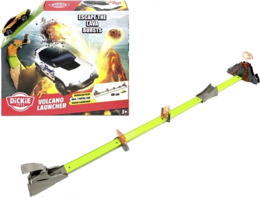 Simba Dickie Vertriebs GmbH VOLCANO LAUNCHER TRA TRACK SET