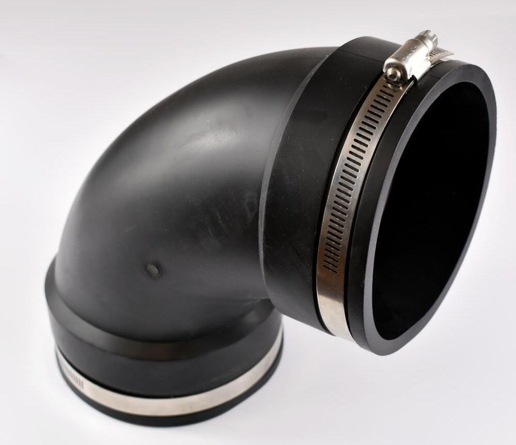 Złączki elastyczne Kolanko 3" / 90 mm Zdjęcie produktu 
