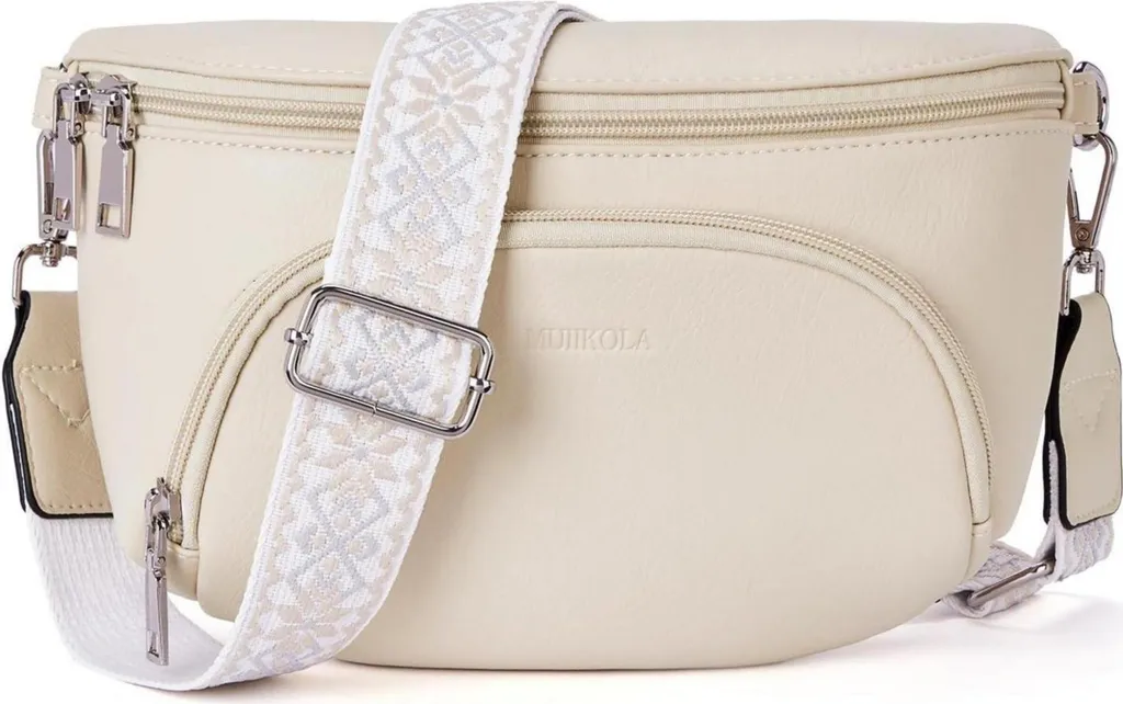 MUIIKOLA Borsa da Viaggio Antifurto RFID | Tracolla Donna per il Petto