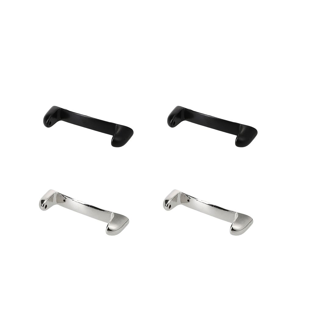 kwmobile 4x Metall Adapter mit 20mm Bandbreite kompatibel mit Google Pixel Watch 3 41mm / Watch 4 41mm / Pixel 2 1 Uhrenarmband - Smartwatch Armband