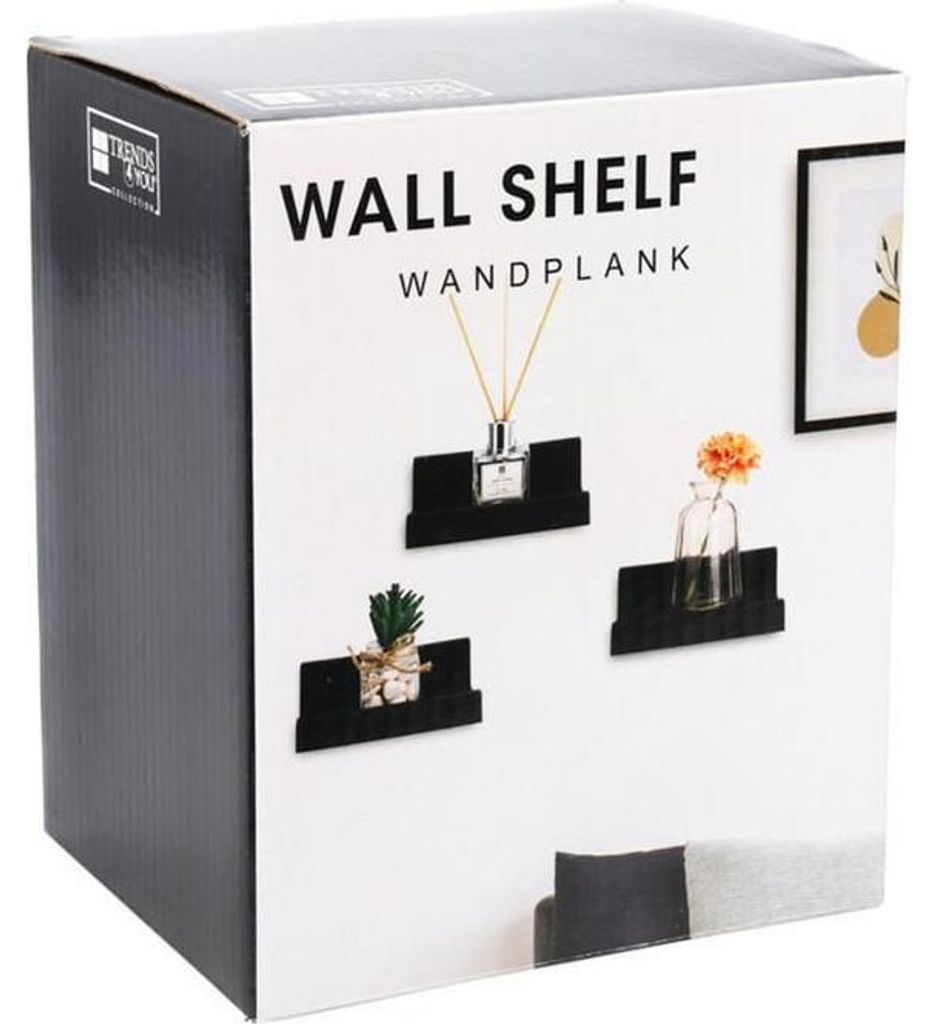 Wandregal Set - 3-teilig - 1 Set