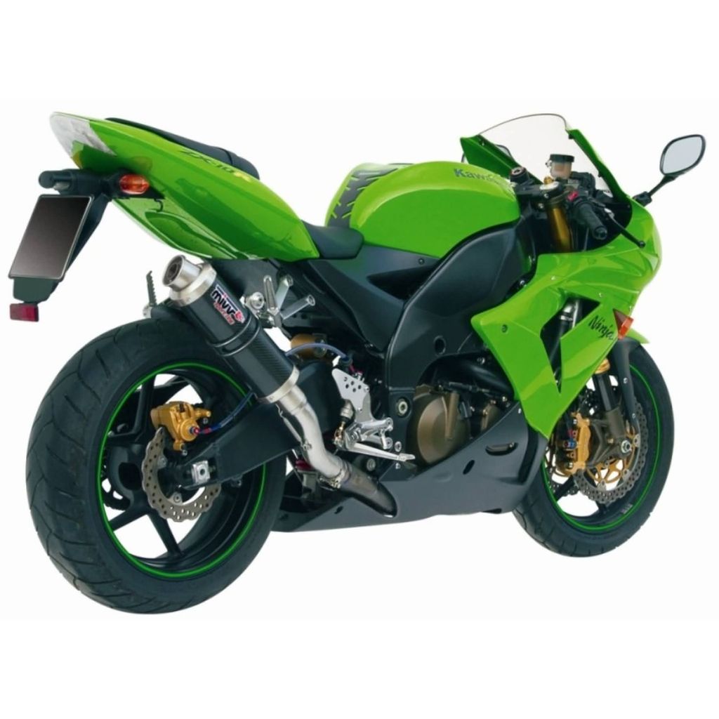 MIVV GP Carbon Genehmigte Slip-On Auspuffanlage für KAWASAKI ZX-10 R