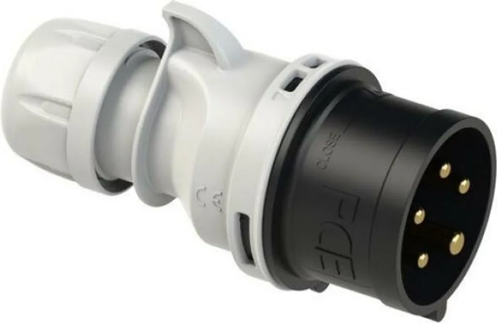 Prise Mobile Triphasée PCE Twist 16A 5p 7h IP44 pour Milieu Humide