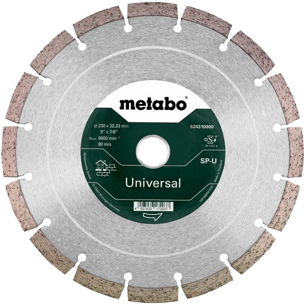 Metabo Diamanttrennscheibe Promo. 230x22,23 mm Produktbild 
