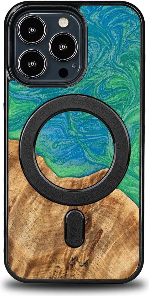 Custodia Bewood Unique per iPhone 13 Pro - Neon - Tokyo con MagSafe