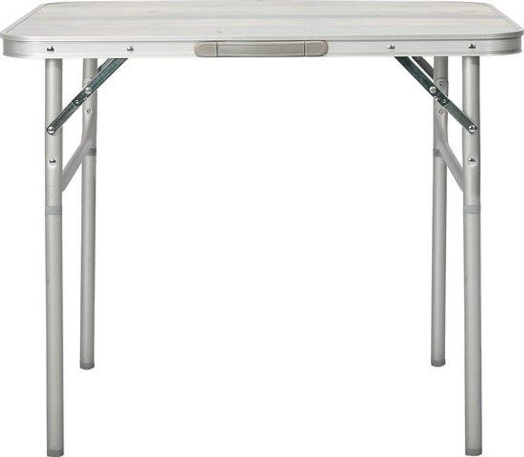 Klappbarer Alu-Campingtisch mit MDF-Platte für draußen