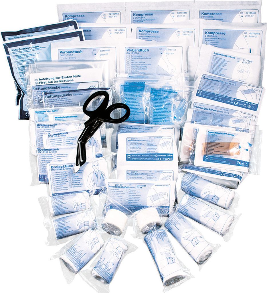 Erste Hilfe Nachfüllpackung nach DIN 13169:2021-11  Größe Produktbild 