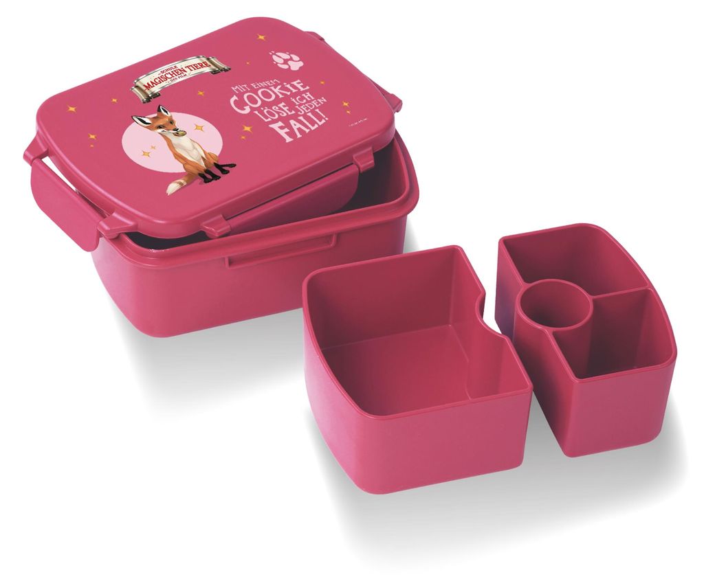 AWAVE®  Die Schule der Magischen Tiere Brotdose rPET | Produktbild 