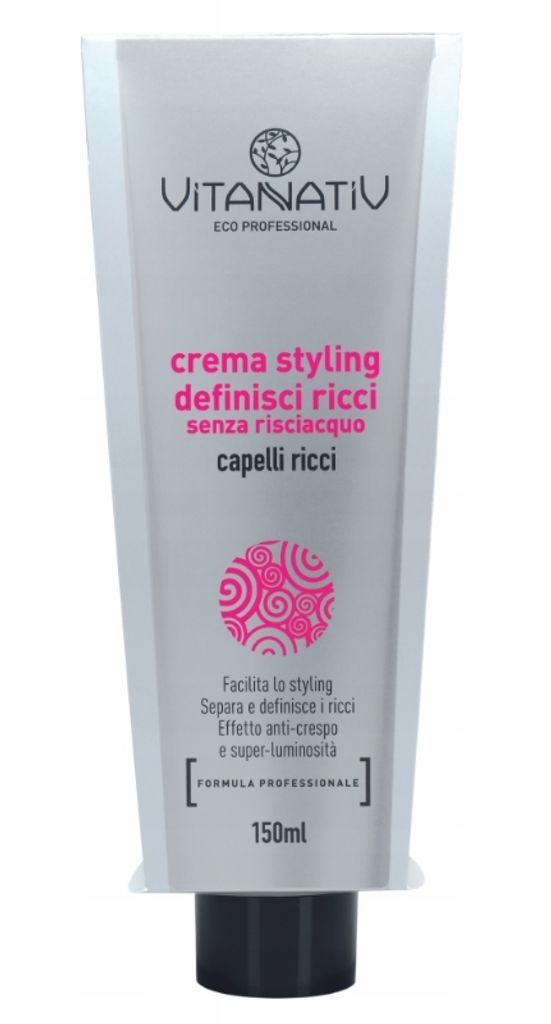 Vitanativ Curl Enhancing Styling Cream senza risciacquo, Immagine del prodotto 