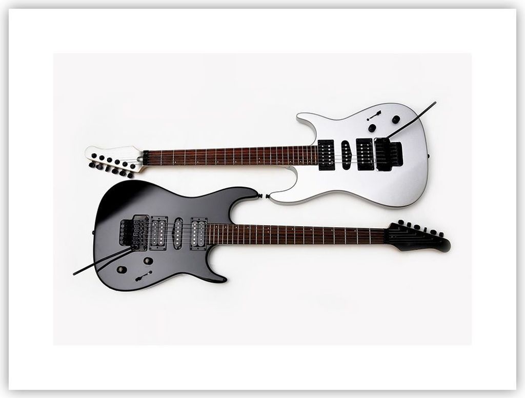 Poster - Poster ohne Rahmen - E-Gitarren Streicher Produktbild 