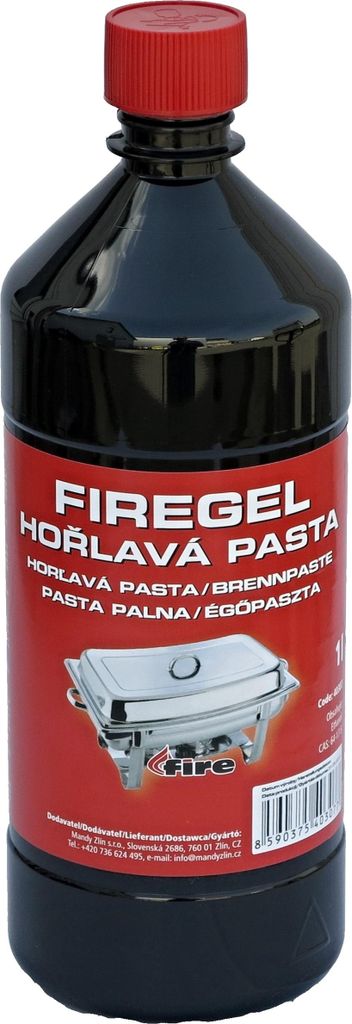 Hořlavý gel 1l Obrázek produktu 