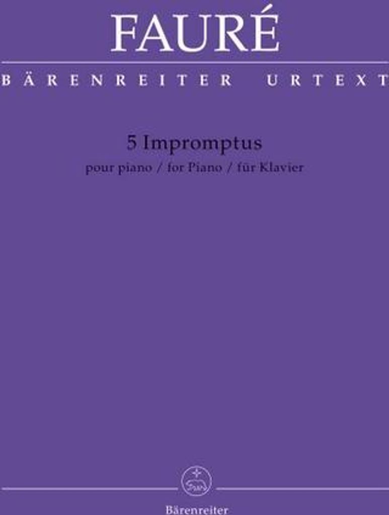 5 Impromptus für Klavier