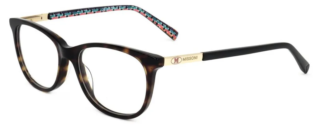 Missoni MMI 0051 086 Lunettes de vue Écaille de tortue Taille 50 mm