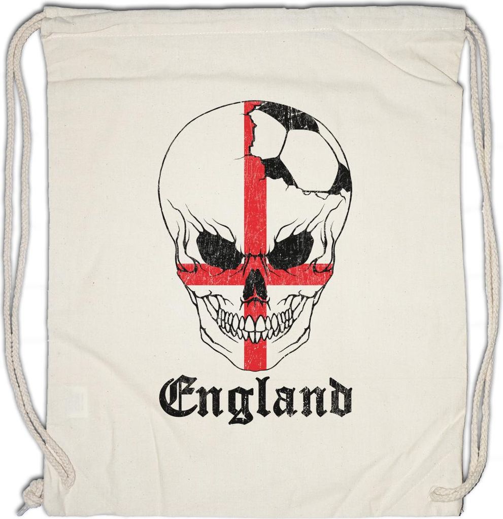 Urban Backwoods England Football Comet, Turnbeutel, Farbe: Beige