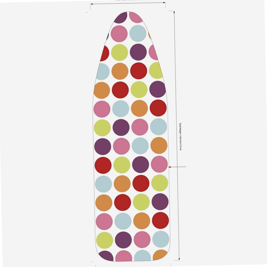 MSV 3700703931348, Gepolsterter Bügelbrettoberbezug, Produktbild 