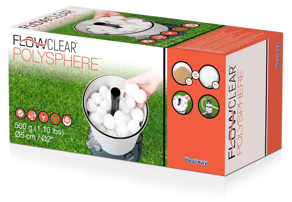 Kulki filtracyjne do pompy piaskowej Bestway 58475 Zdjęcie produktu 