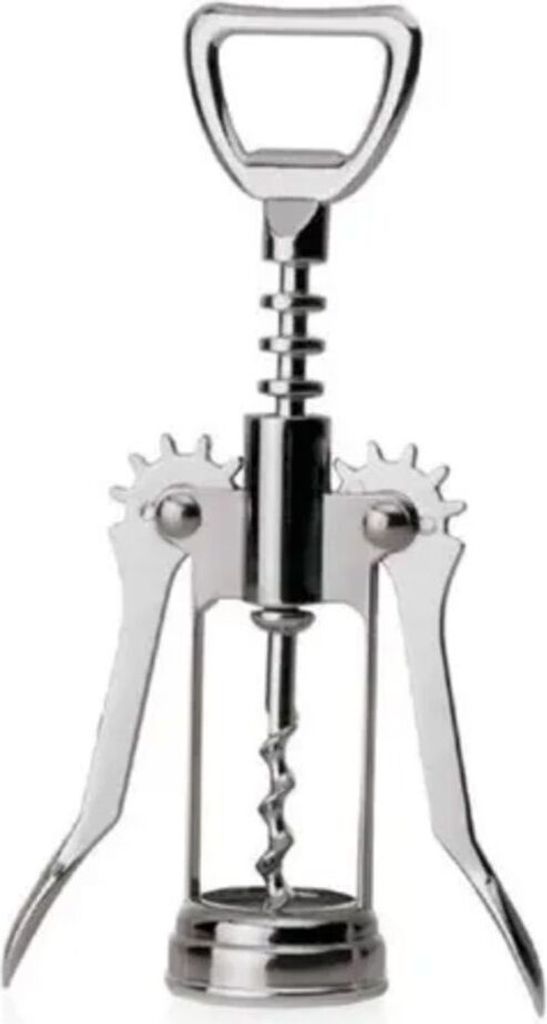 Korkenzieher mit flügeln mit flaschenöffner, 17 cm