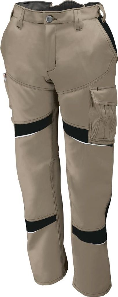 Kübler Damen-Hose ACTIVIQ 2550 sand-braun/schwarz Größe 34