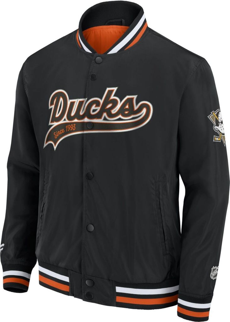 Anaheim Ducks NHL SATEEN College Jacket - XXL