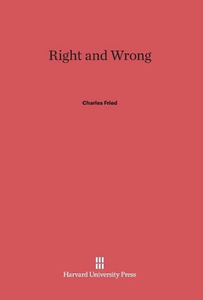 Right and Wrong