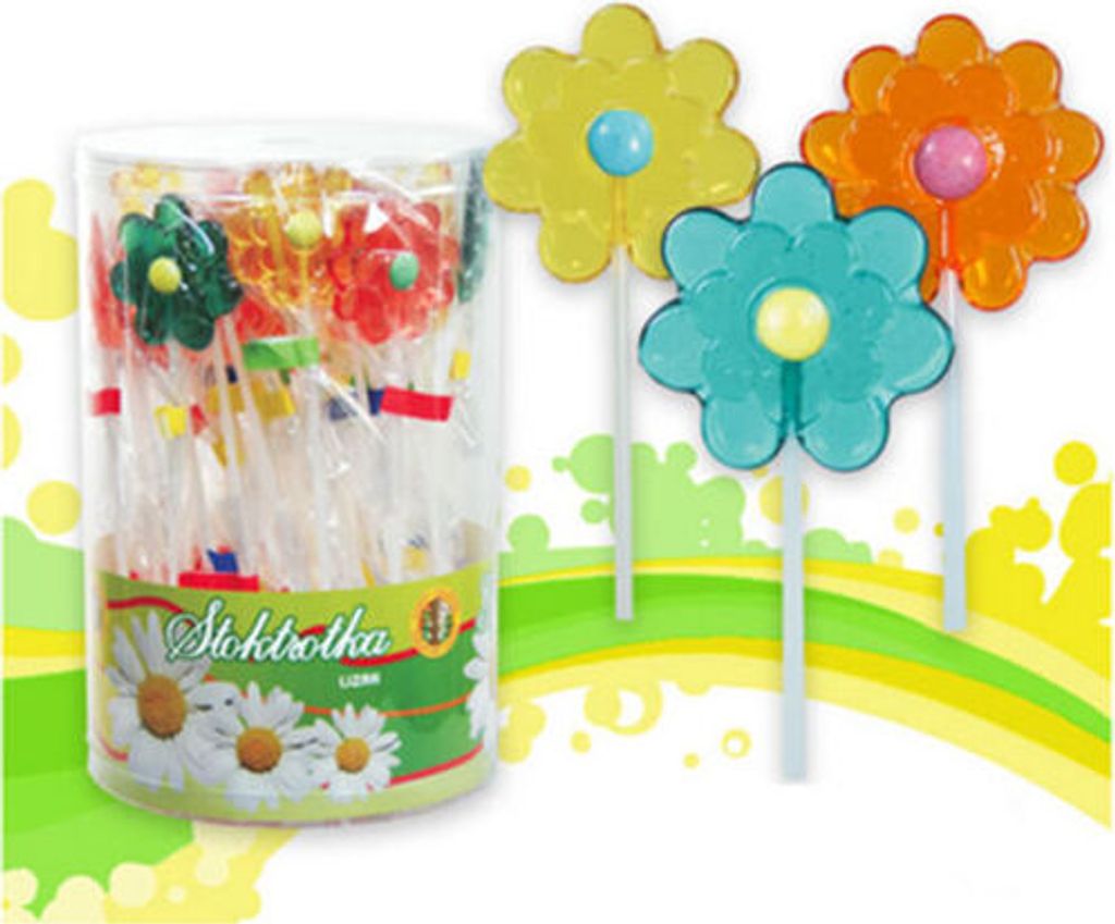 Lollipops Gänseblümchen 50 Stück Lutscher Lollies Produktbild 