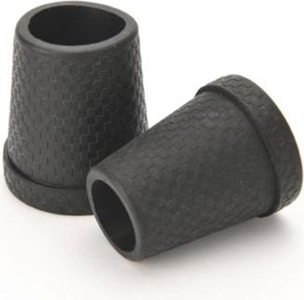 Schlank-Gummipuffer KARO schwarz>>>>16 mm