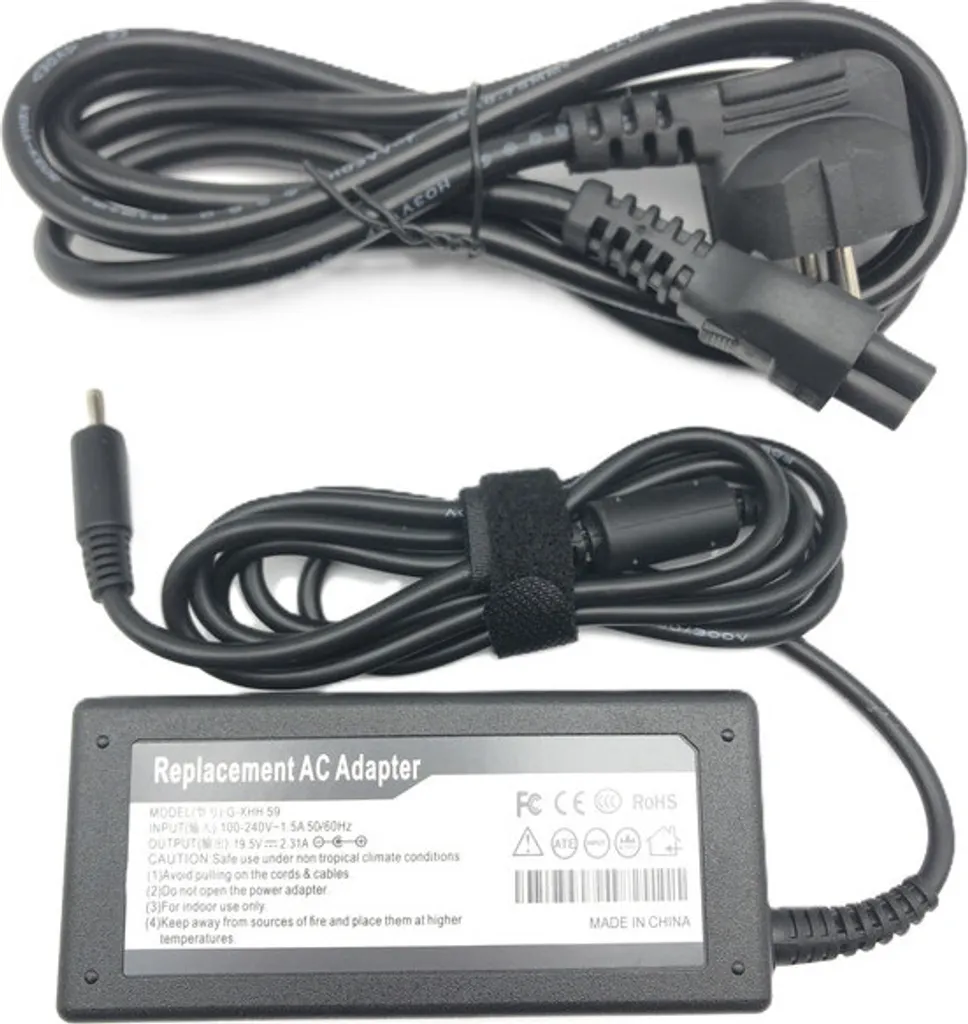 Alimentatore Notebook Dell Latitude 14 E5450 | 45W 19.5V 2.31A Certificato