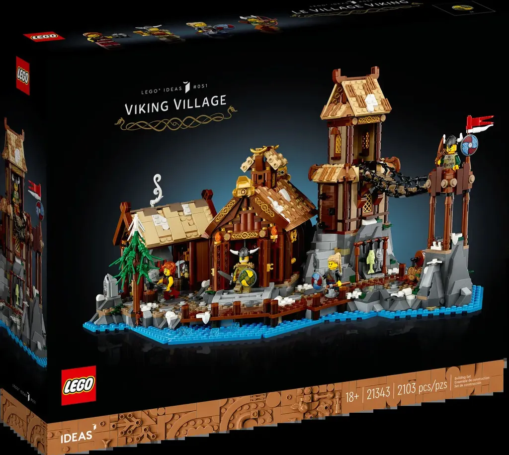LEGO 21343 Village Viking : Le Défi de Construction pour Adulte Créatif