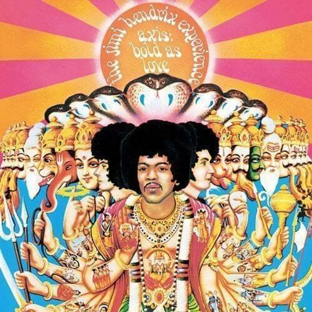 Vinyle Jimi Hendrix Axis Bold As Love LP Album Culte Psychédélique 180g