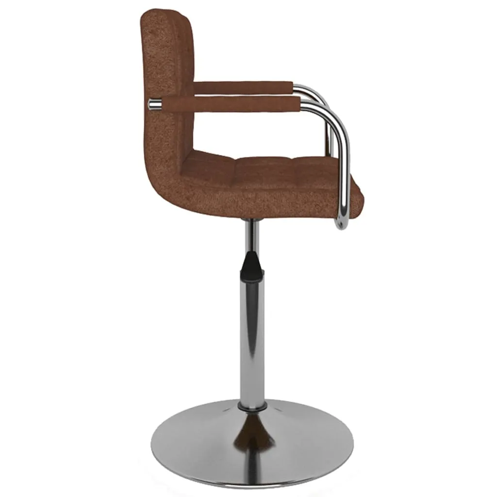 Sgabello Bar Professionale Tessuto Marrone | Resistente e Duraturo - 4