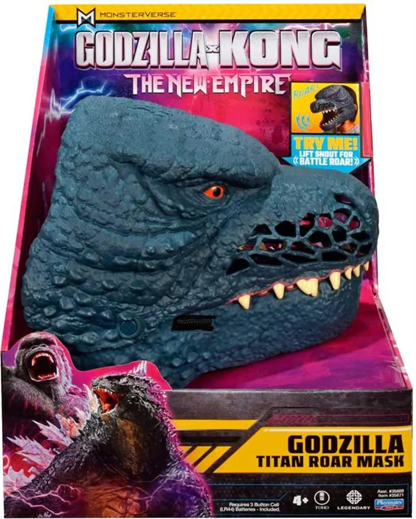 Masque Godzilla Play-Doh interactif et sonore - Effets de rugissement